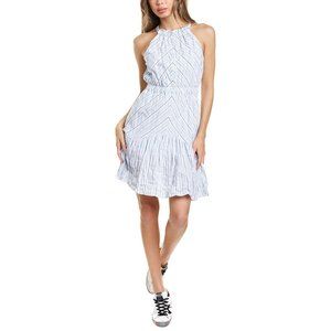 Rebecca Taylor Striped Mini Dress